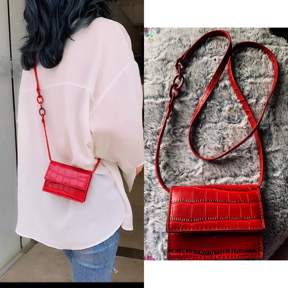 Mini red purse
